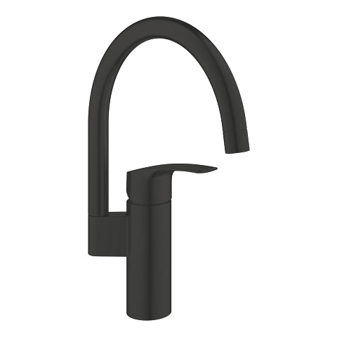 332022433 EUROSMART SINGLE-LEVER SINK MIXER 1/2″ - GROHE BLACK - 7 PCS