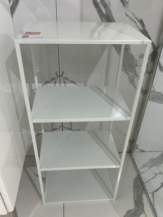 DR-320SC DURA SIDE CABINET, 32CM LENGTH, IRON FRAME WITH MATT WHITE COLOR - QUEENSWOOD - 3 PCS