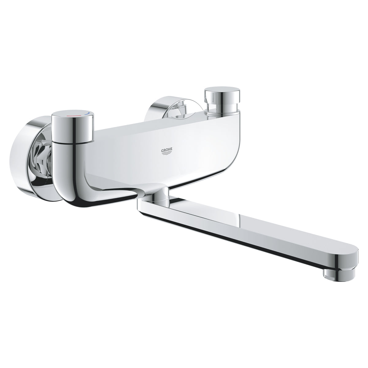 36319000 EUROSMART COSMPOLITAN T WALL MOUNTED SELF-CLOSING BASIN MIXER GROHE - 3 PCS