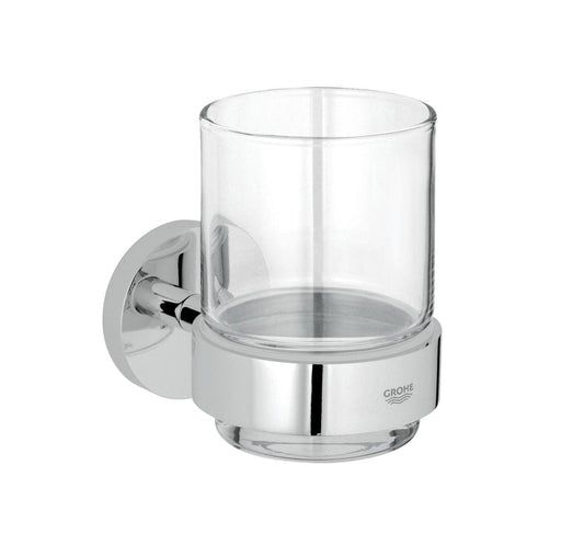 40447001 ESSENTIALS CRYSTAL GLASS WITH HOLDER GROHE - 382 PCS