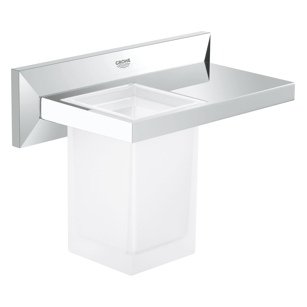 40503000 ALLURE BRILLIANT SHELF WITH TUMBLER GROHE - 13 PCS