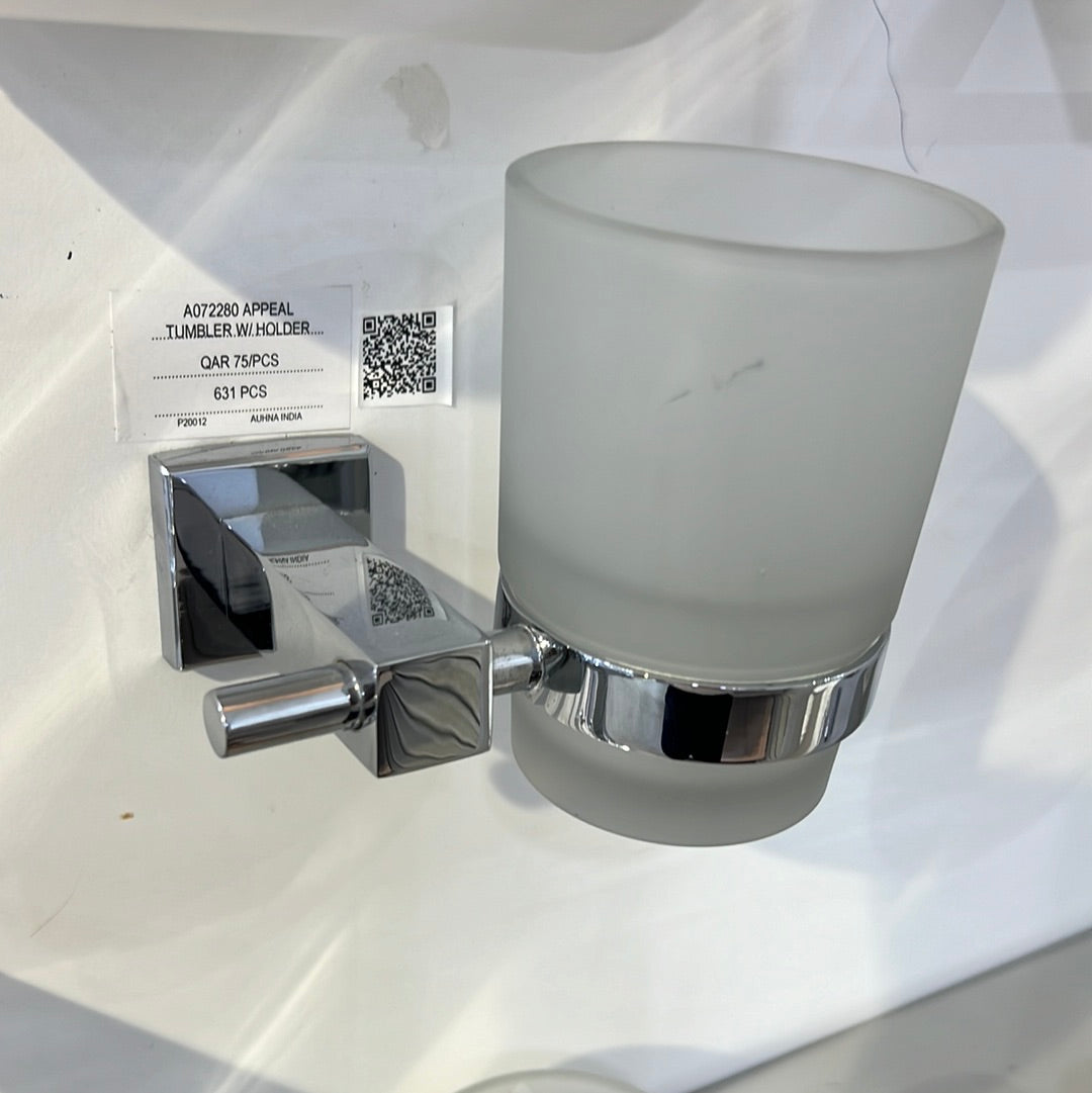 A072280 APPEAL TUBMLER WITH HOLDER  AUHNA INDIA - 388 PCS