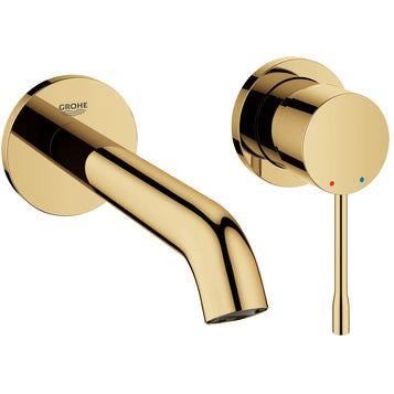 19408GL1 ESSENCE 2-HOLE BASIN MIXER M-SIZE - GROHE GOLD - 2 PCS