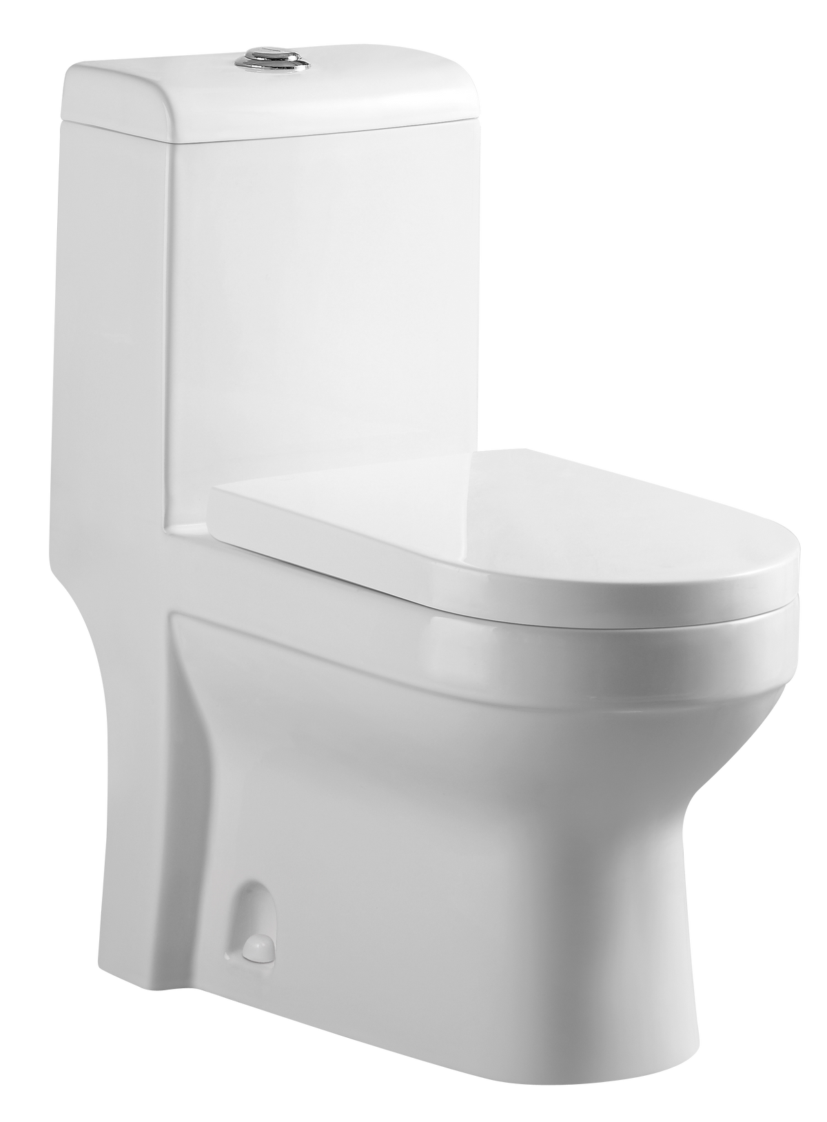 6171 WASHDOWN ONE PIECE TOILET WHITE 710X365X800MM S-TRAP, 250MMUF COVER, STAINLESS STEEL - LUCCA - 114 PCS