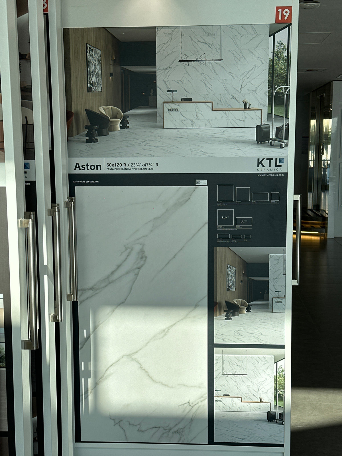 P.E. ASTON WHITE MT 60X120 CM RECT. KERATILE SPAIN - 1256 M2