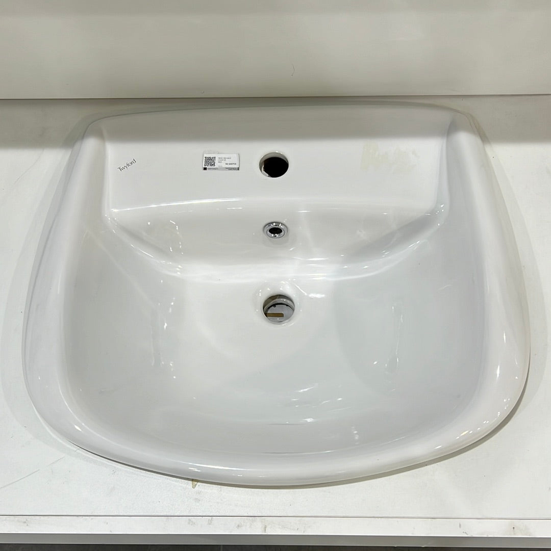 NV4511WH ENVY COUNTER TOP BASIN 60X51 CM TWYFORD - 78 PCS
