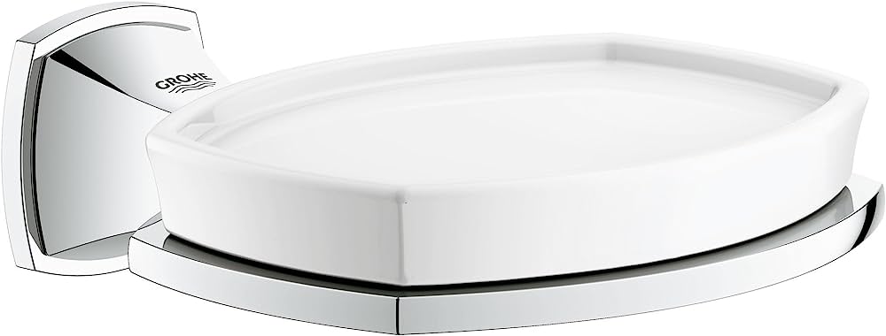 40628000 GRANDERA CERAMIC SOAP DISH WITH BRACKET GROHE - 19 PCS
