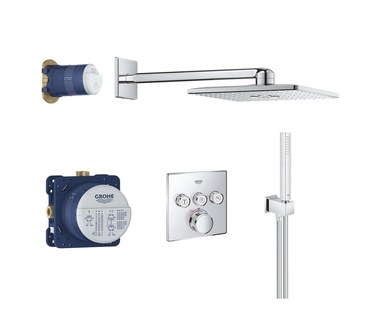 34706000 GRT SMART CONTROL PERFECT SHOWER SET-GROHE - 0 PCS