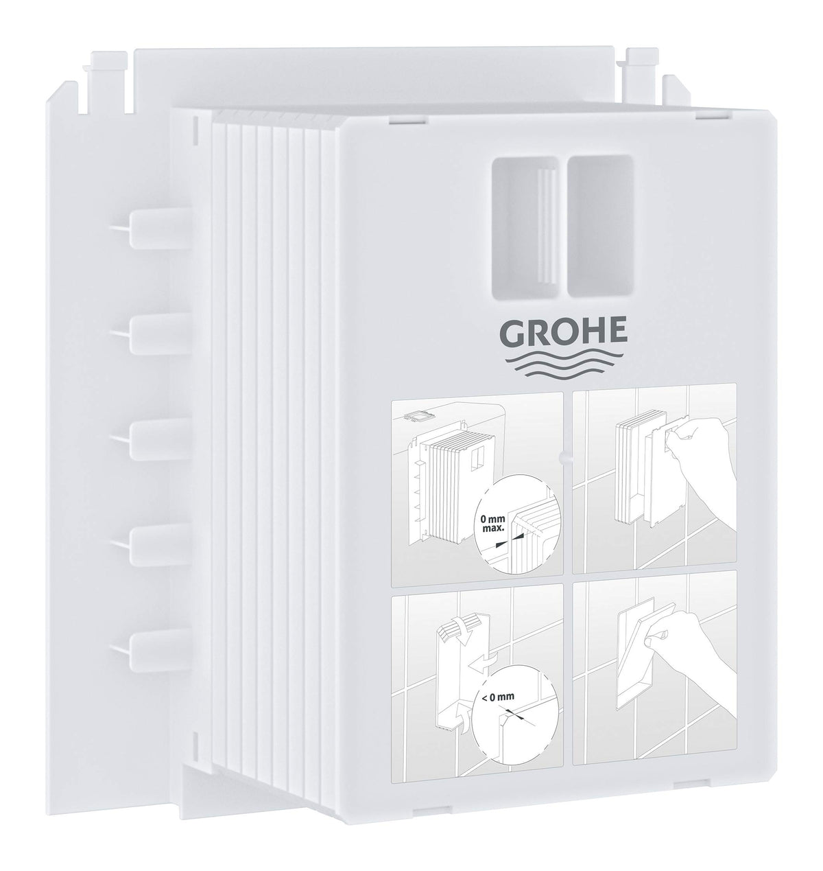 40911000 REVISION SHAFT FOR SMALL FLUSH PLATES - GROHE - 5 PCS