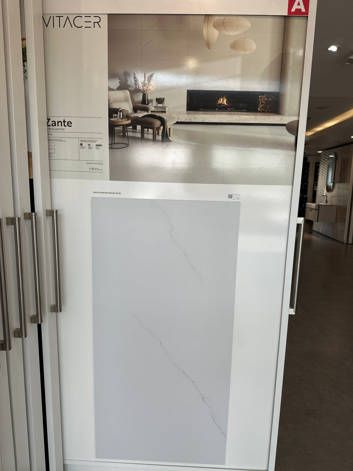 P.E. ZANTE SILVER SAT 60X120 RECT. 1A - VITACER SPAIN - 2332 M2