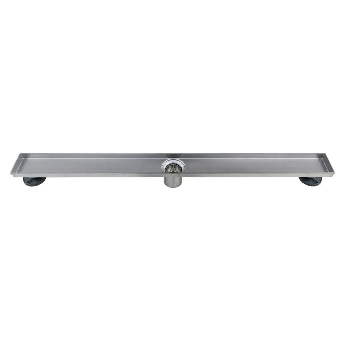 AQD-SCB-700700-BS CONTRACT SHOWER CHANNEL BASE 700X70X75MM BRUSHED STAINLESS STEEL - AQUADRAIN - 1 PCS