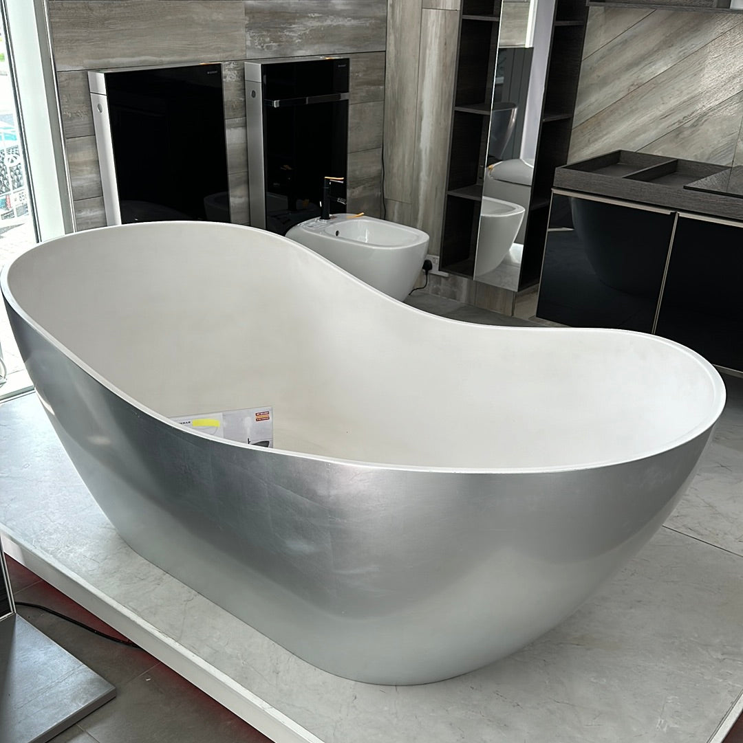 BATHTUB AQUAMAR MID GOLD 180X90 CM - AQUAMASS BELGIUM - 1 PCS