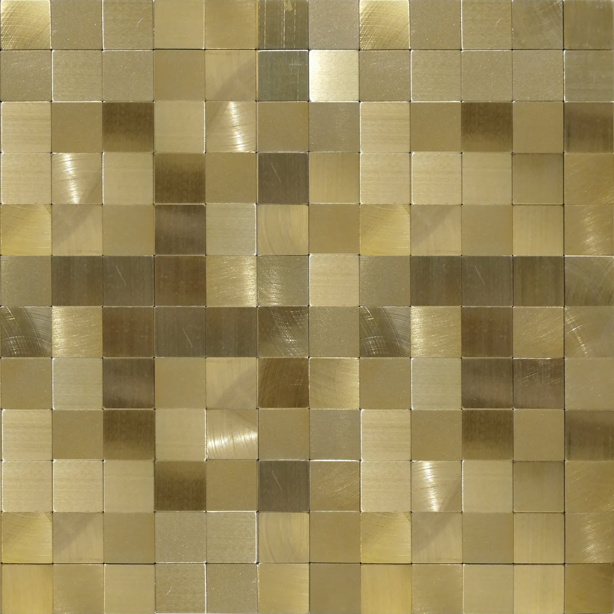A01(SG005-25) ALUMINIUM MOSAIC 30X30 CM - WONDERFUL HK - 24 PCS