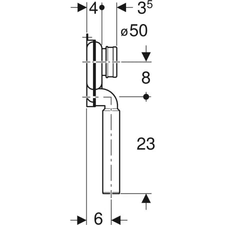 152.951.11.1 URINAL TRAP - GEBERIT - 10 PCS