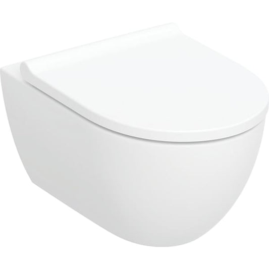 502.718.00.1 ACANTO WALL-HUNG WC SET WITH WC SEAT - GEBERIT - 0 PCS
