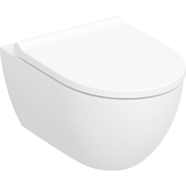 502.718.00.1 ACANTO WALL-HUNG WC SET WITH WC SEAT - GEBERIT - 0 PCS