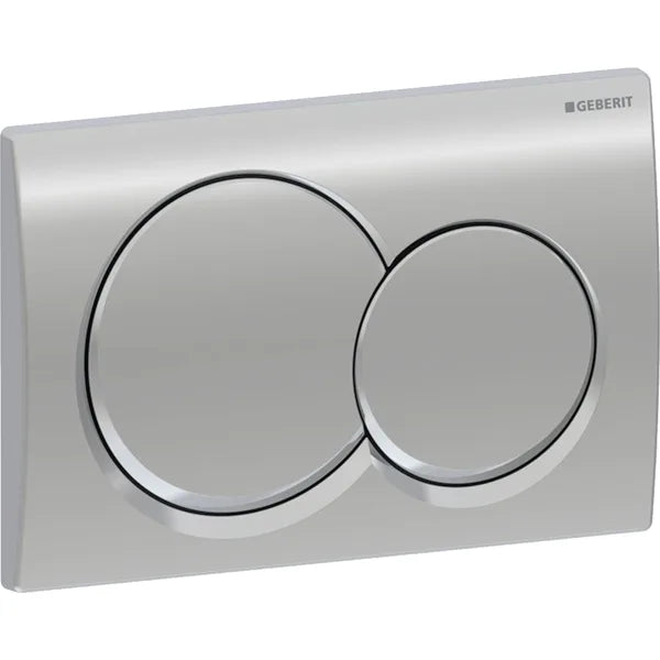 115.035.21.1 ALPHA01 ACTUATOR PLATE, ROUND, DUAL FLUSH - GEBERIT - 133 PCS