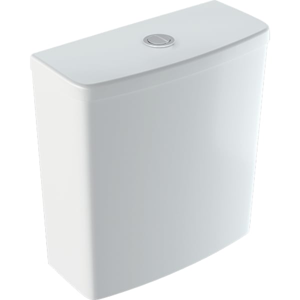 500.266.01.1 ABALONA SQUARE EXPOSED CISTERN, CLOSE-COUPLED, DUAL FLUSH, BOTTOM WATER SUPPLY GEBERIT - -12 PCS