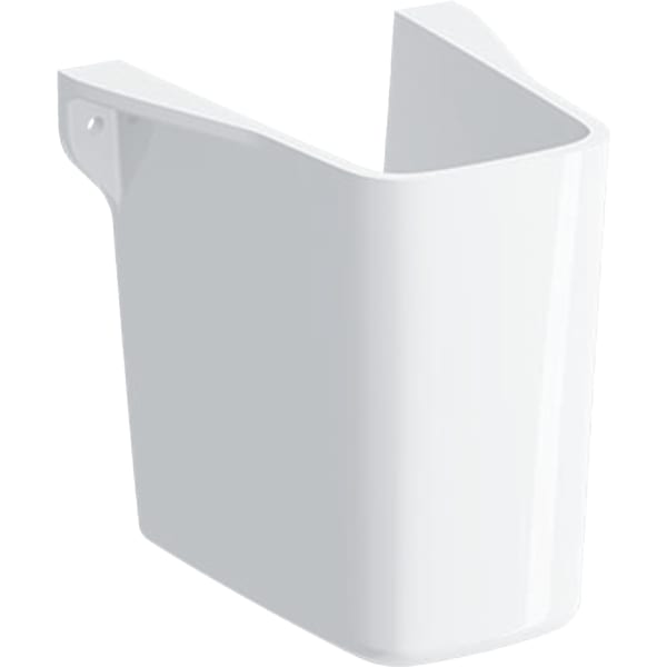 500.328.01.1 ABALONA SQUARE HALF PEDESTAL FOR HANDRINSE BASINS WHITE GEBERIT - 199 PCS