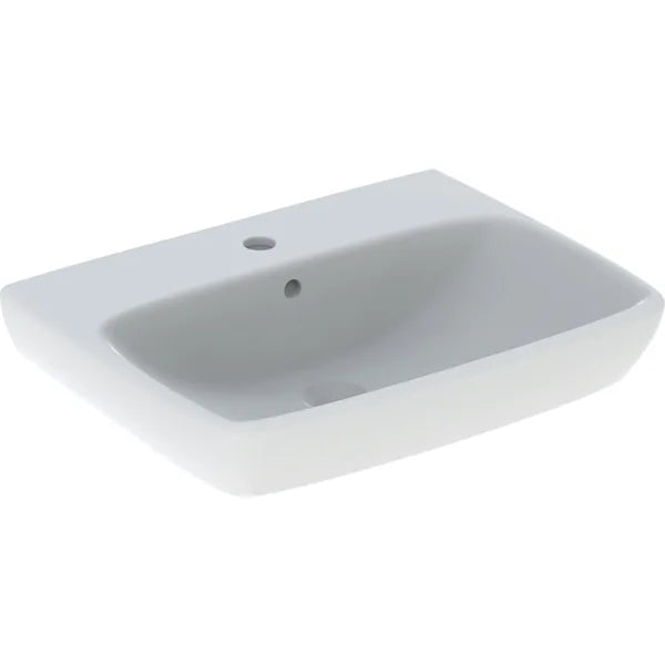 500.300.01.1 ABALONA SQUARE WASHBASIN B=60CM WHITE GEBERIT - 5 PCS