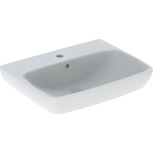500.300.01.1 ABALONA SQUARE WASHBASIN B=60CM WHITE GEBERIT - 5 PCS