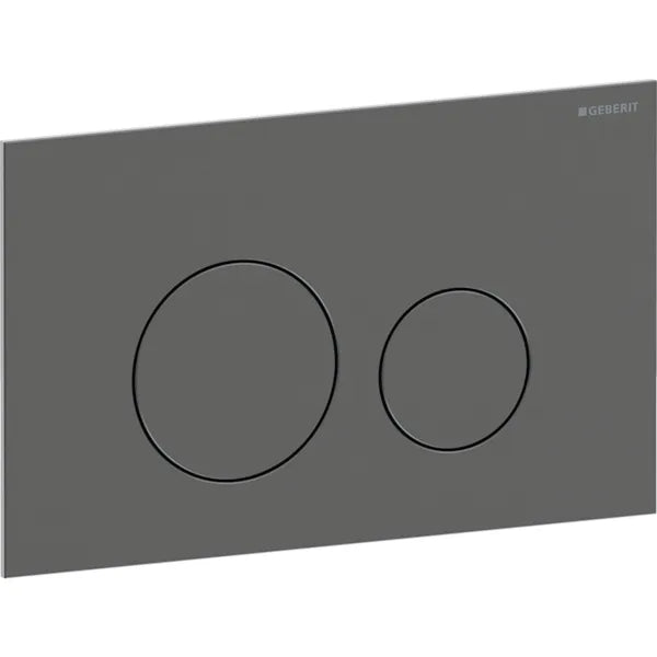 115.628.QD.1 SIGMA40 ACTUATOR PLATE, ROUND, DUAL FLUSH - GEBERIT - 5 PCS