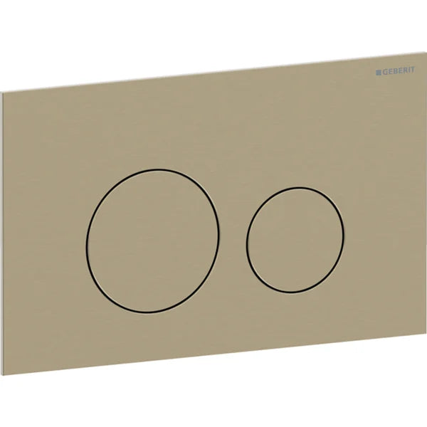 115.628.QF.1 SIGMA40 ACTUATOR PLATE, ROUND, DUAL FLUSH - GEBERIT - 1 PCS