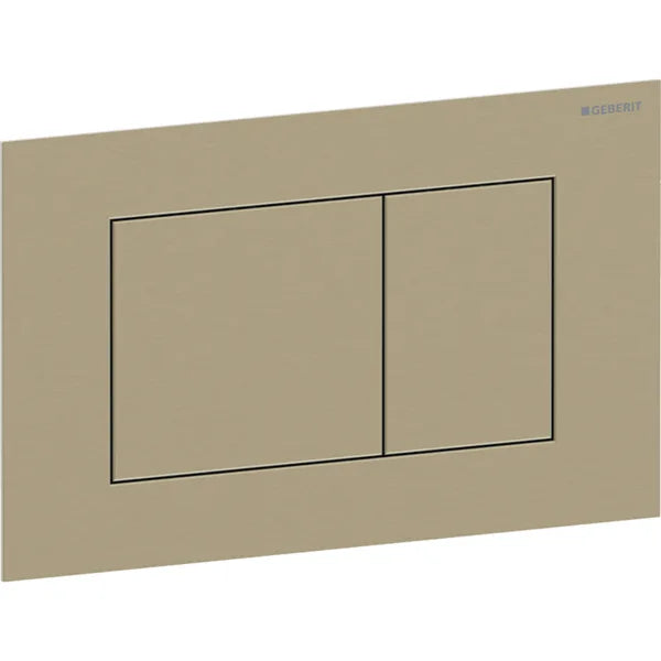 115.629.QF.1 SIGMA40 ACTUATOR PLATE, SQUARE, DUAL FLUSH - GEBERIT - 1 PCS