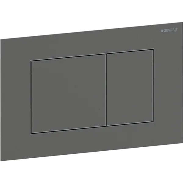 115.629.QD.1 SIGMA40 ACTUATOR PLATE, SQUARE, DUAL FLUSH - GEBERIT - 1 PCS