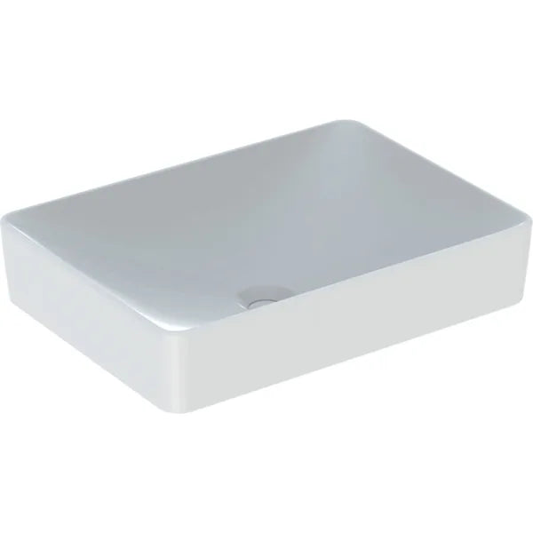 500.779.01.2 GEBERIT LAY-ON WASHBASIN VARIFORM,RECTANGULAR: B=55CM, T=40CM,OVERFLOW=WITHOUT, WHITE G - 2 PCS