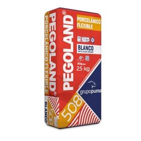 100010 PEGOLAND PORCELANICO FLEXIBLE BLANCO C2TE (508) 25KG - GRUPO PUMA SPAIN - 1 BAG