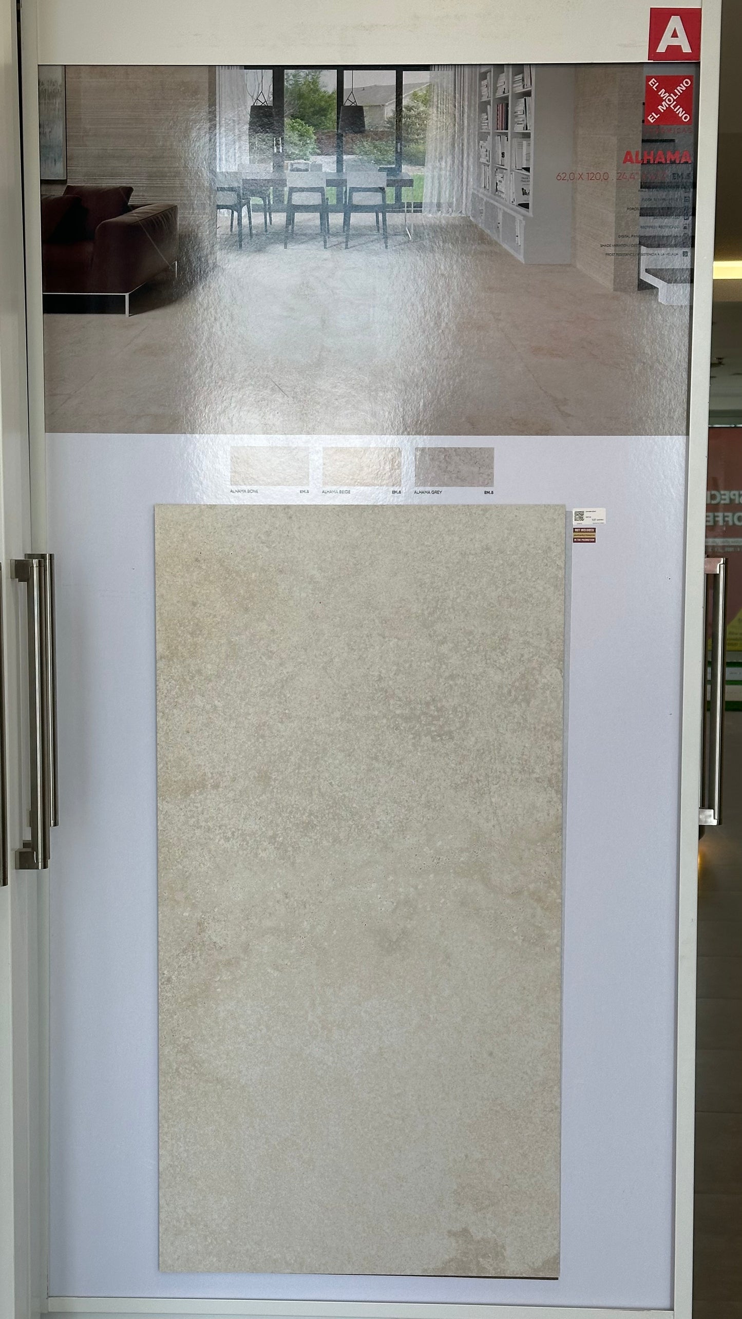 ALHAMA BONE 62X120CM - ELMOLINO SPAIN - 158 M2