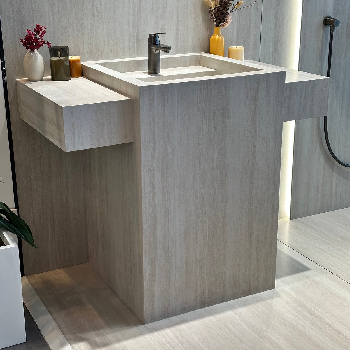 PWB01 SUPPLY AND APPLY OF CUSTOM MADE PORCELAIN WASH BASIN AS PER APPROVED DRAWINGS - 3 PCS