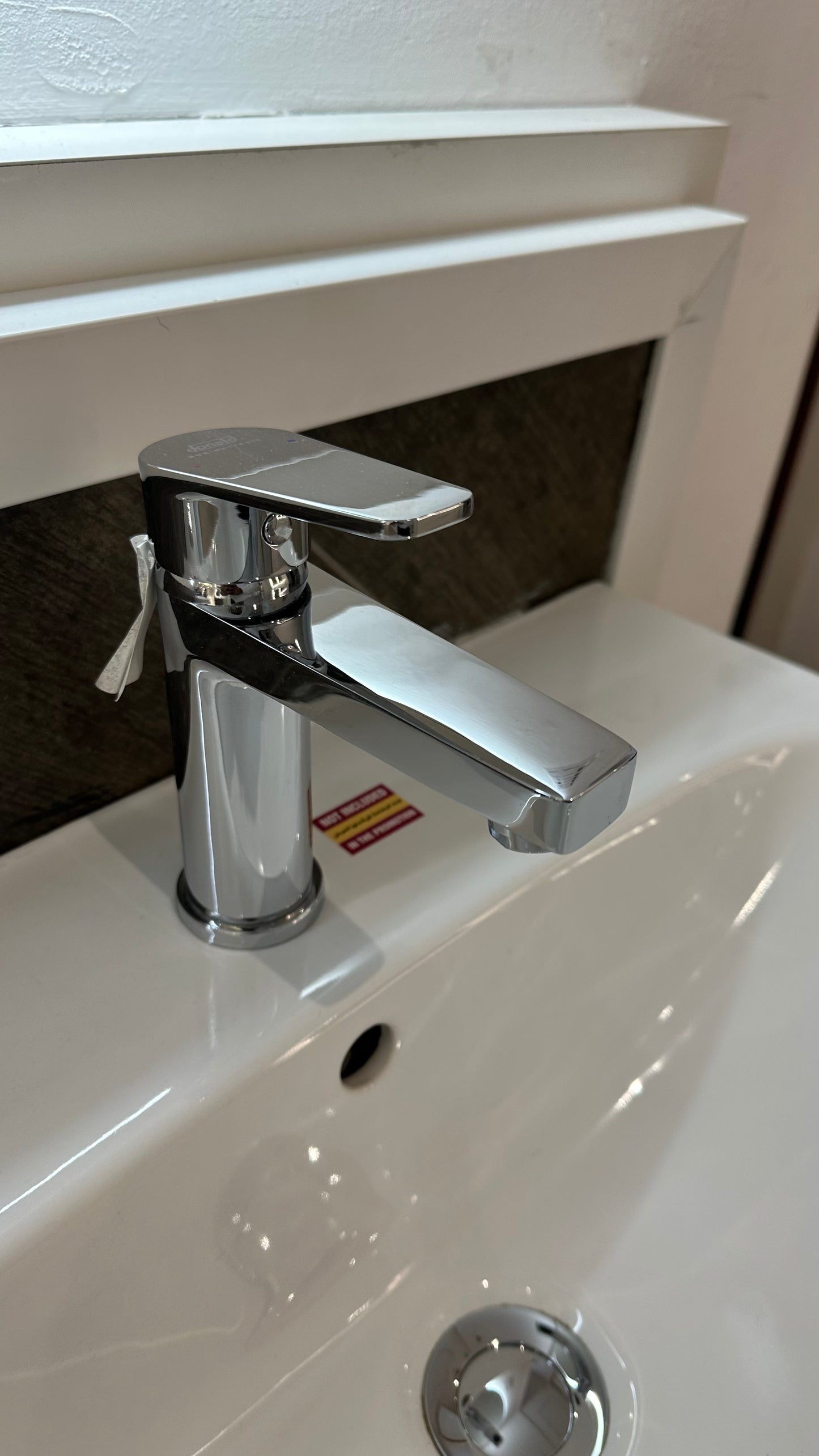 SMART BASIN MIXER WITH CLICK CLACK ABS POP UP WASTE SET - -82 PCS