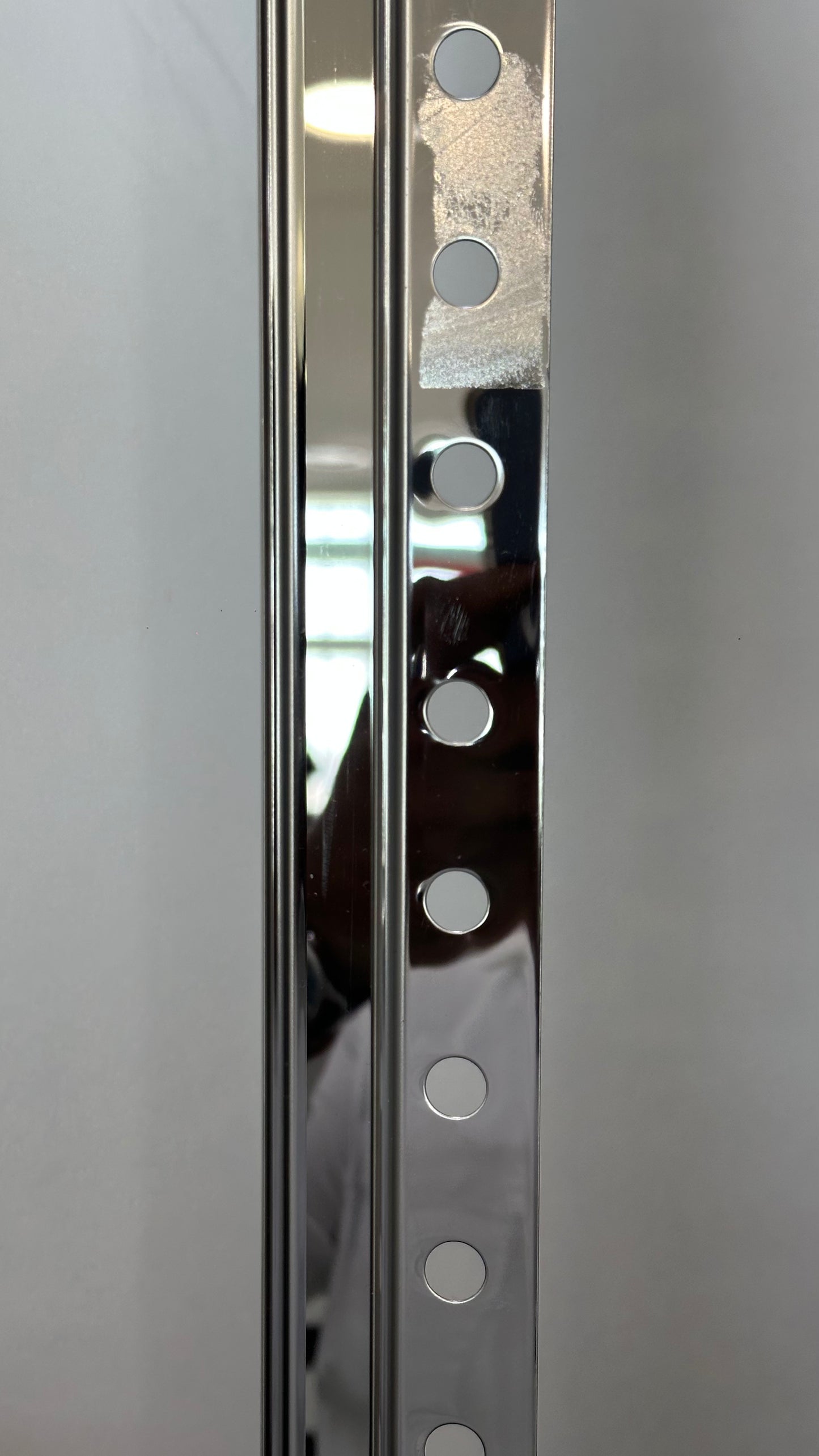 PAIMIB STAINLESS STEEL PROFILE FOR SHOWER SCREEN POLISHED INOX 2.5M - EMBEPLAST SPAIN - 11 PCS