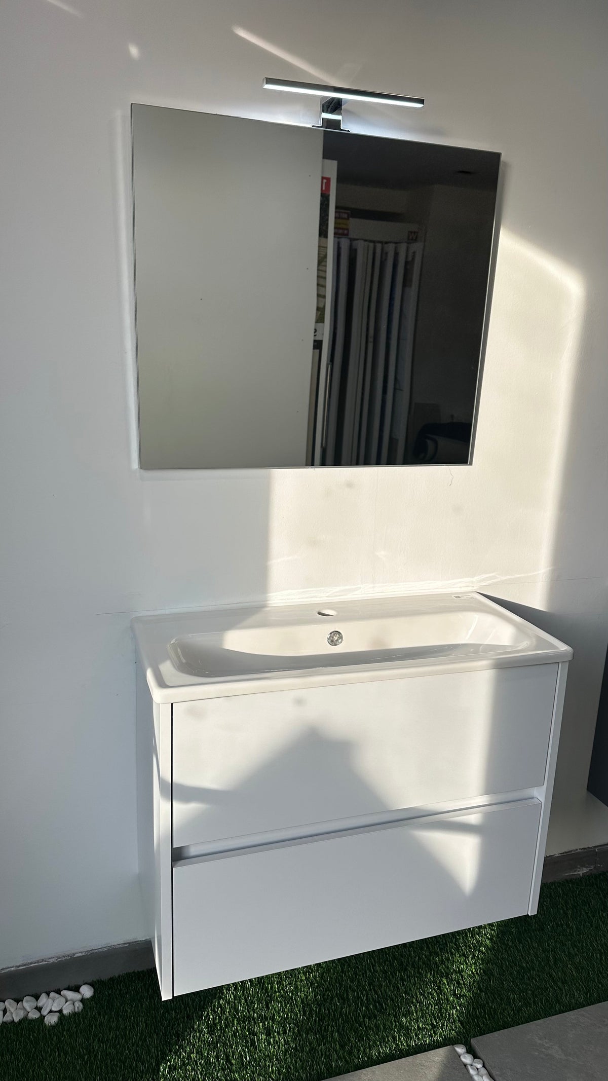 LOVA DRAWERS SET WHITE 80CM - ORKA TURKEY - 2 SET