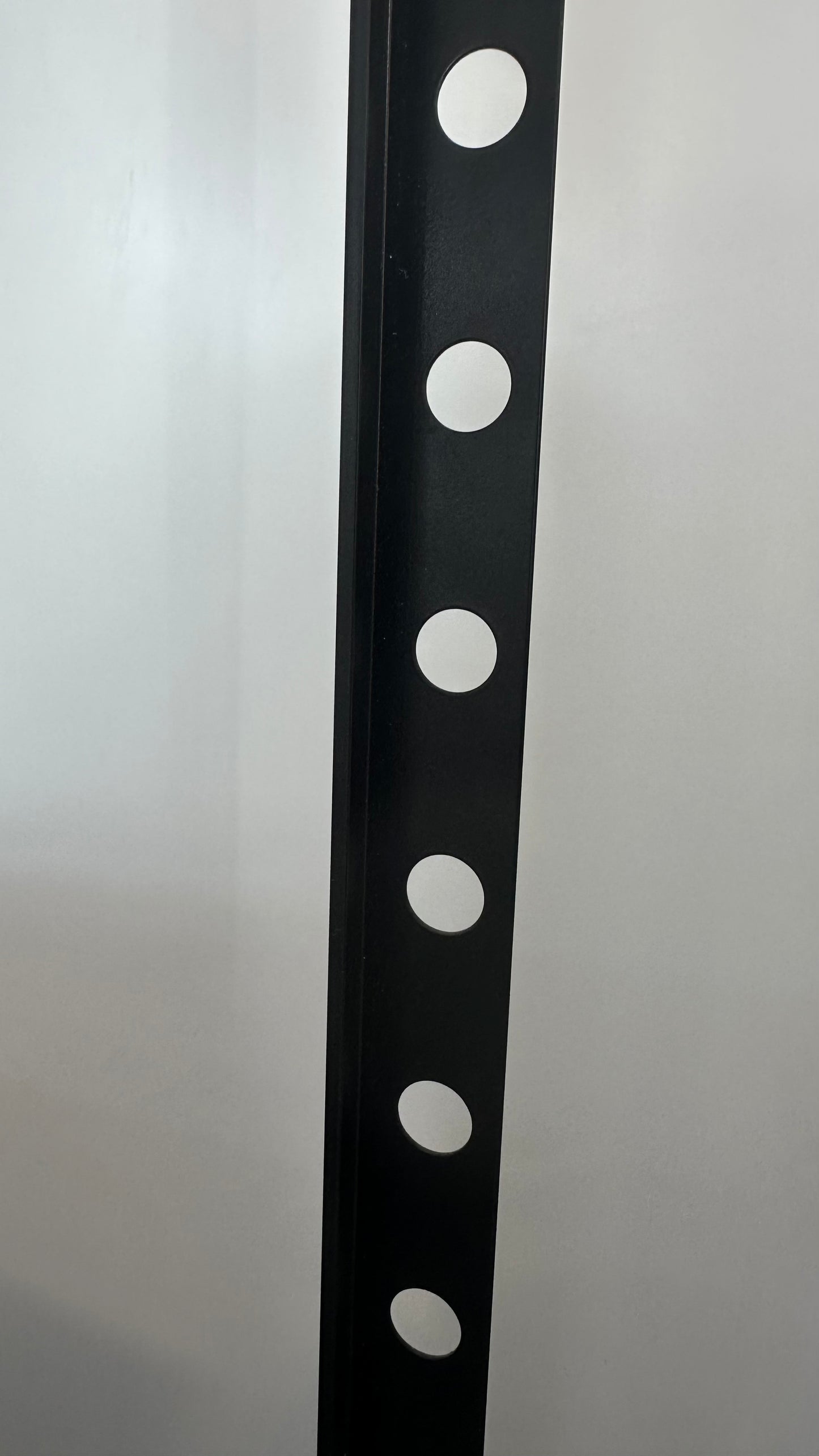 0AL12NH ALUMINIUM "L" 12 MM MATT BLACK LAC. 2.6 M - EMBEPLAST SPAIN - 1 PCS
