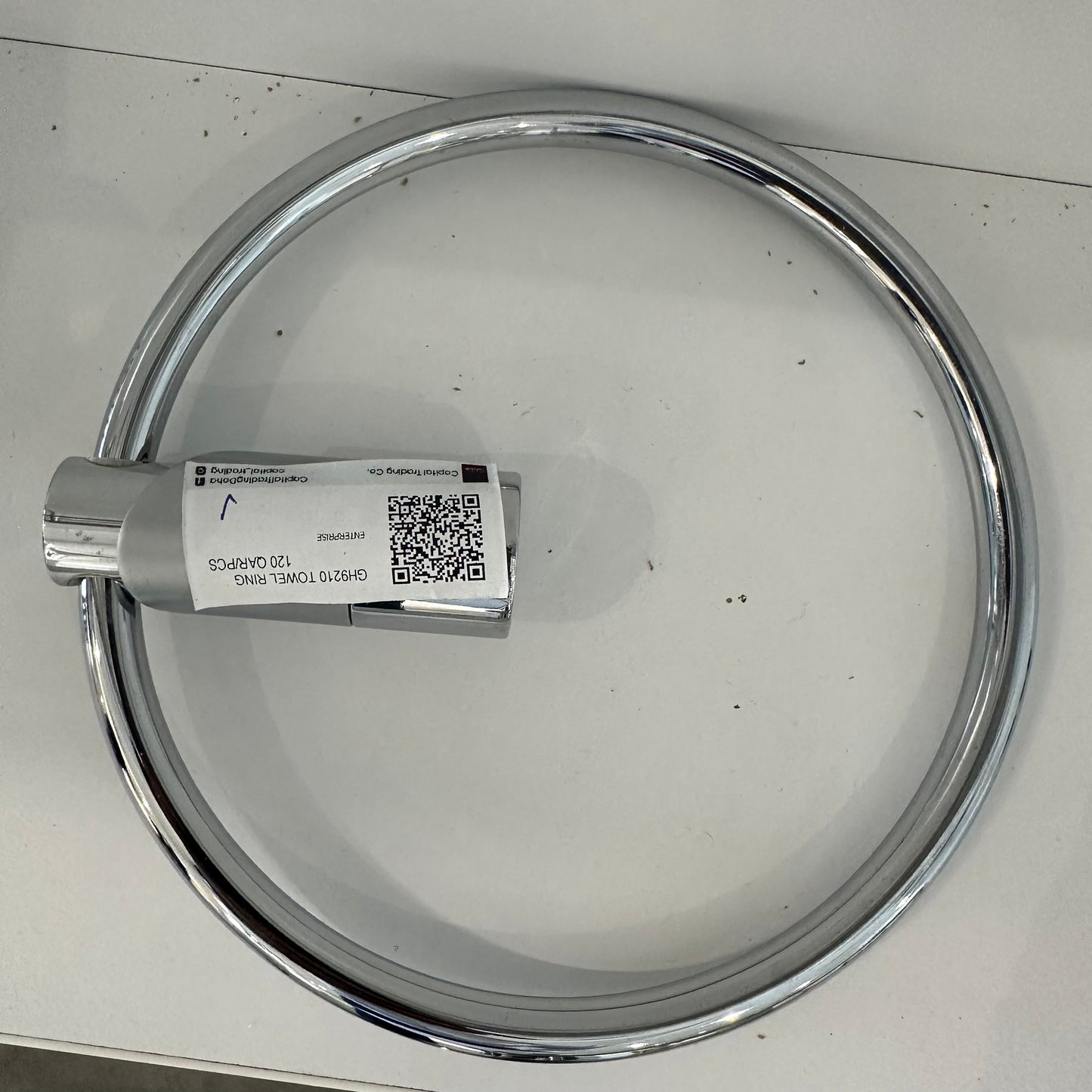 GH9210 TOWEL RING CHROME ENTERPRISE ITALY - 1 PCS