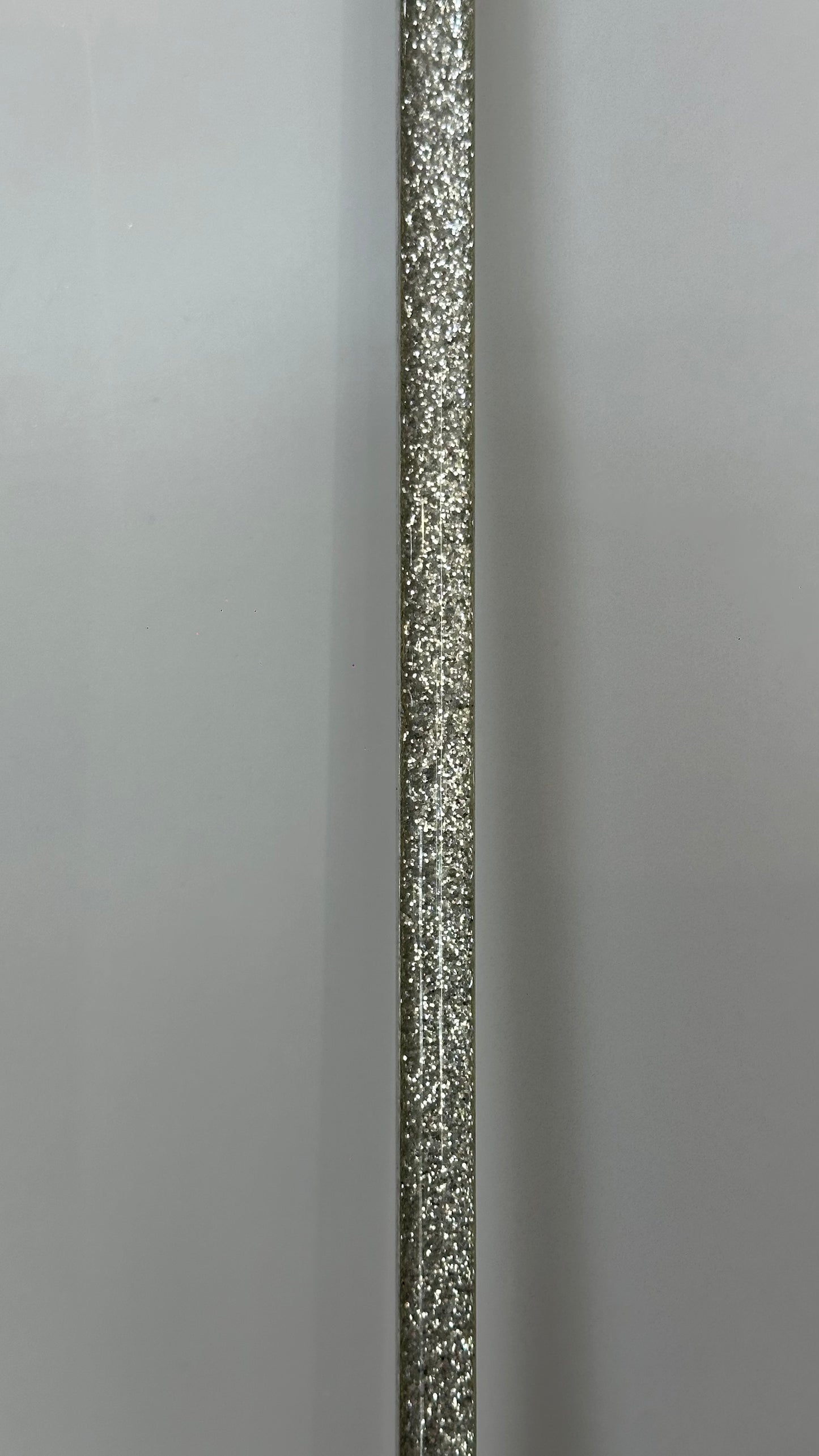 01G01PL ALUMINIUM LISTELO 8X10MM GLITTER SILVER  (LIGHT GOLD) 2.4M EMBEPLAST SPAIN - 150 PCS