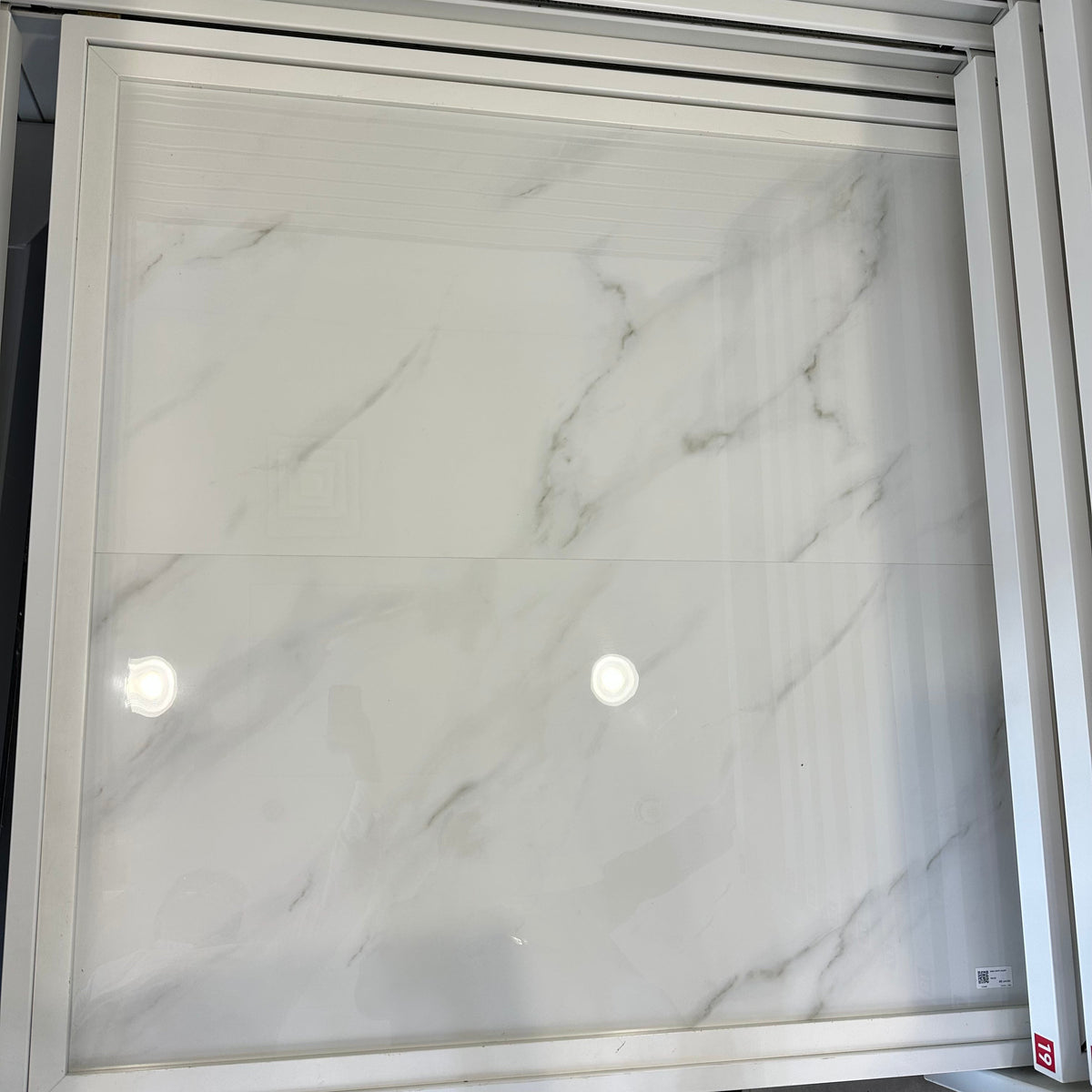 33654 WHITE GLOSSY 60X120CM - RENITE INDIA - 1 M2