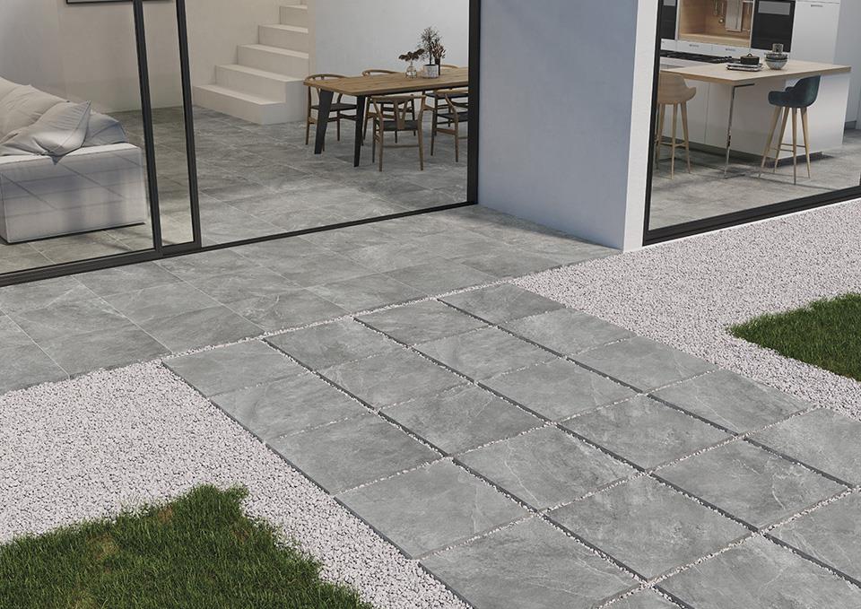 P.E. GEOSTONE GREY MT 60X60CM 20MM ANTID - KTL SPAIN - 1222 M2
