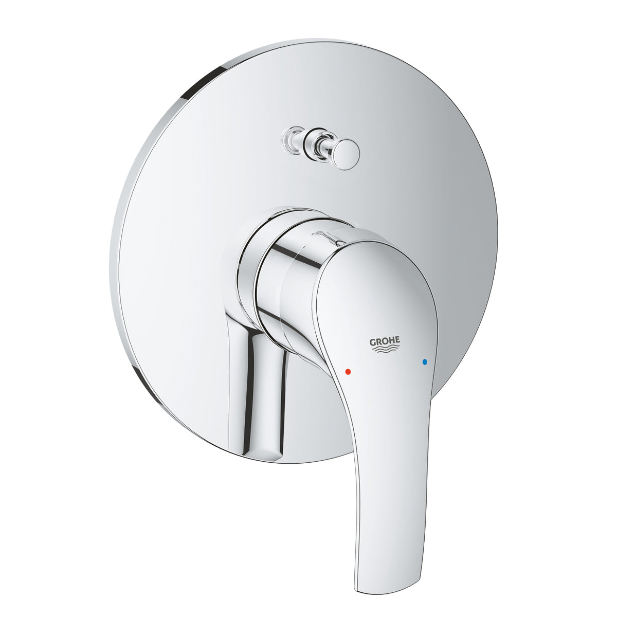 19450002 EUROSMART SINGLE LEVER CONCEALED BATH MIXER TRIM SET GROHE - 4 PCS