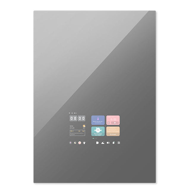 K7090 SMART MIRROR 700X900X30MM, 10.1 INCH TOUCH SCREEN, ANDROID 11 OS, 2+32G, CAPACITIVE TOUCH SCREEN WITH 10 TOUCH POINTS, FRAMELESS SLIM STRUCTURE, WITH LED BACKLIGHT - VERCON CHINA - 10 PCS