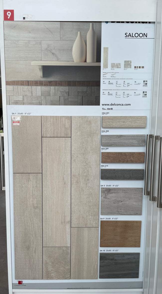 SA01 PLUS PORCELAIN 20X80CM DELCONCA ITALY - 13 M2