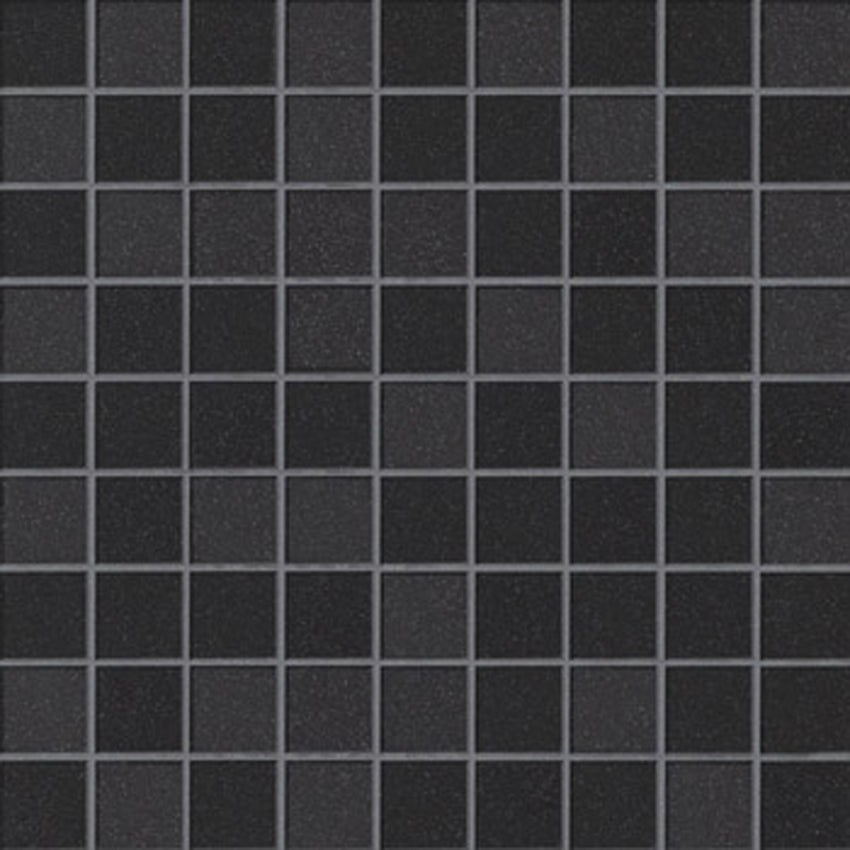 MK ICON BLACK 30L MOSAIC 30X30 CM LEONARDO ITALY - 10 PCS