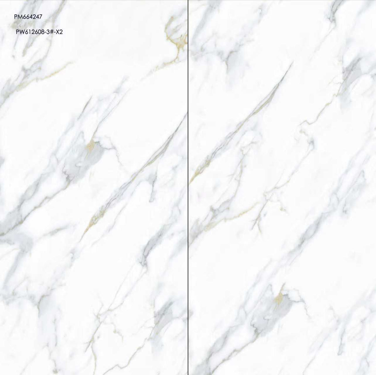 PW612608 PORCELAIN GLOSSY 60X120CM - WANGKANG KSA - 6731 M2