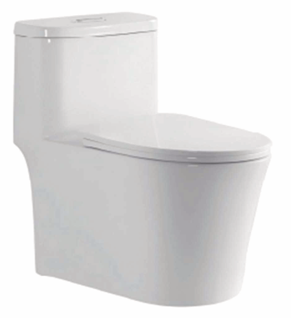 3048-300/PP-01 ONE PIECE WATER CLOSET S-TRAP 300MM PP COVER 743X415X720MM - KSA - 73 PCS
