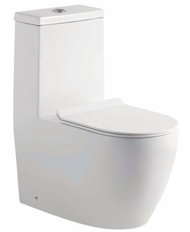 2018A-250/PP-01 ONE PIECE WATER CLOSET S-TRAP 250MM PP COVER 686X367X830MM - KSA - 142 PCS