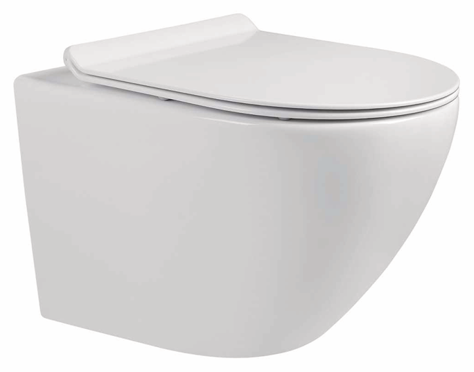4028-180/UF WALL HUNG TOILET P-TRAP 180MM UF COVER 535X365X370MM - KSA - 205 PCS