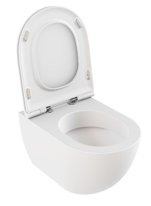 CMVCSPE00000BI WC COMODA EASY-CLEAN WALL-H WHITE - AZZURRA ITALY - 8 PCS